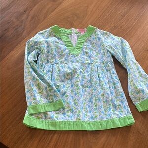 Lilly Pulitzer girls tunic top. Size 5